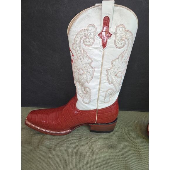 Boots Ferrini Italia D-Toe US Size 8D Made in Italy Western Style main image 5
